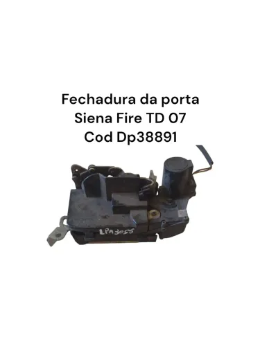 Fechadura da porta Siena Fire TD 07 Cod Dp38891