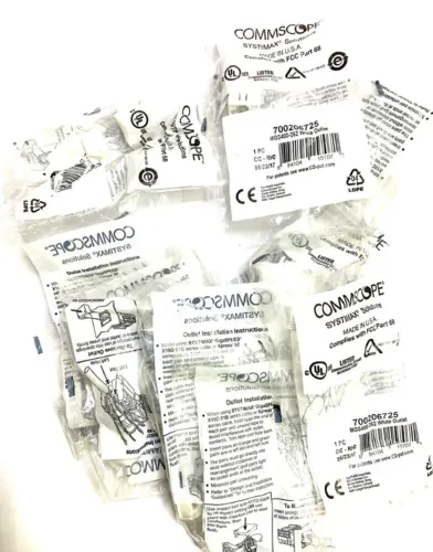 Conector Keystone Commscope Systimax Mgs400-262 Branco(9pçs) - Novo