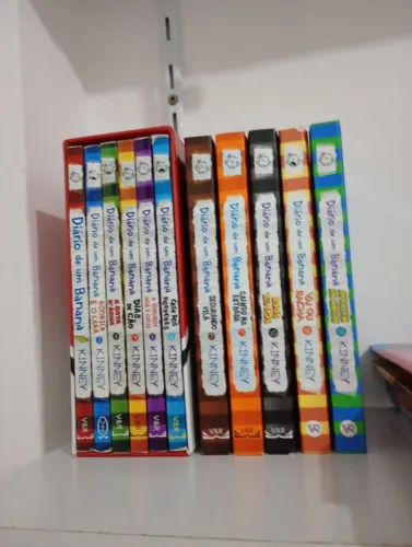 Coleção de livros diário de um Banana