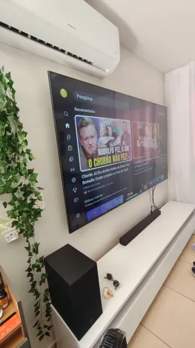 Tv Samsung 4k Crystal 85 Polegadas 4 meses de uso.