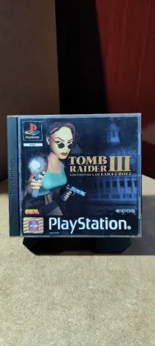 Jogo PS1 - Tomb Raider 3 (Europeu)