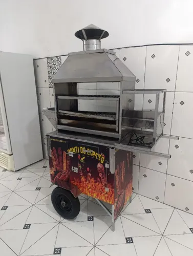 Carrinho de churrasco