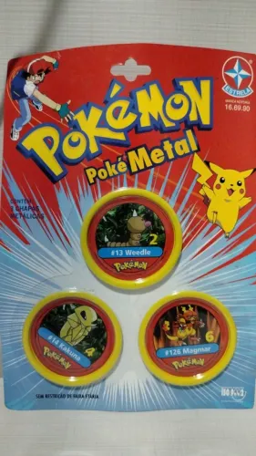 Cartela Pokémon Pokémetal 12