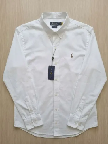 Camisa social branca, Ralph Lauren, branca, nova, tamanho G