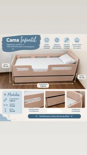 Bi cama solteiro 