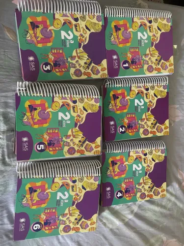 Livros 2 Ensino Médio SAS