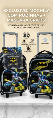 MOCHILA ORIGINAL BATMAN