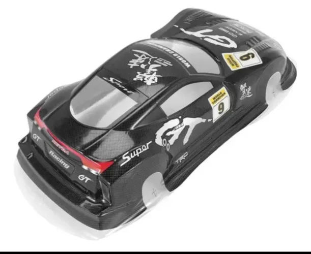 bolha (carroceria) para um carro de controle remoto de escala 1:10,