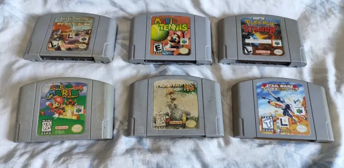Jogo de Nintendo 64 originais