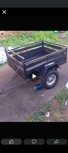 Carretinha pra moto 