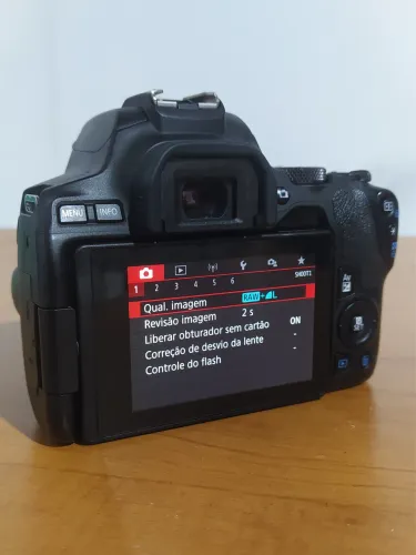 Canon Sl3 completa (Zerada) + Curso de fotografia de bônus