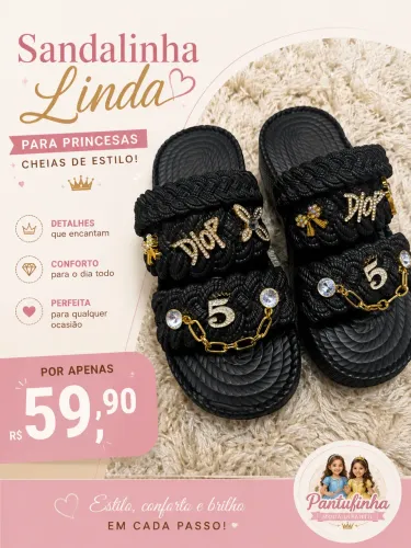 Sandalinha Crocs