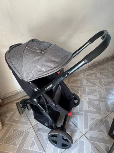 Kiddo Compass II 3 em 1 - Carrinho, berço e Moisés | 5 pontos