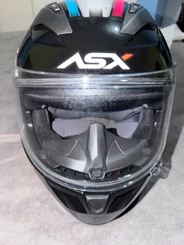 Capacete Feminino ASX City Start Rosa - Esportivo Fechado