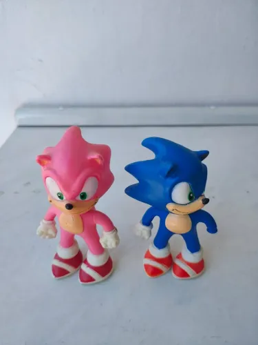 Bonecos Sonic PVA 