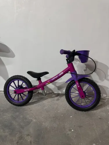 Bicicleta sem pedal - equilíbrio