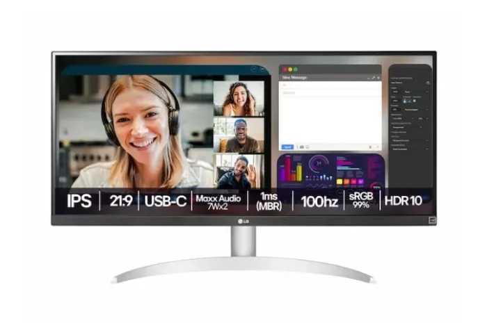 Monitor Gamer LED, Full HD, Tela IPS de 29, 75Hz, 1ms, 29UM69G, LG (Novo)