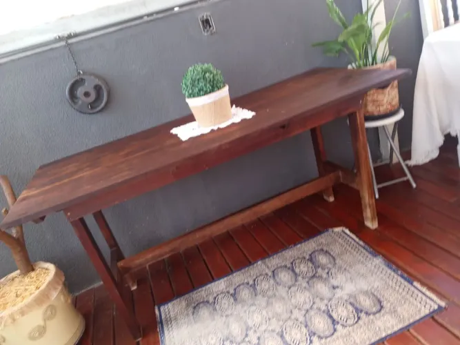 Mesa de madeira ? 1.60x70.75,.