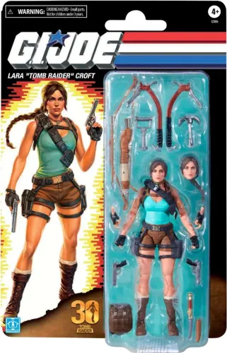Figura Hasbro Lara Croft Tomb Raider G.I. Joe Classified Series