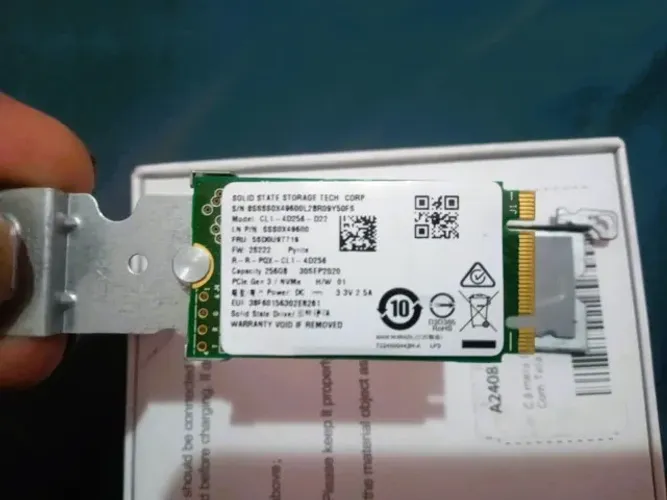 SSD M.2 NVMe 256GB Semi-Novo (VENDO OU TROCO)