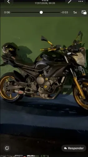 Xj6 moto de leilão sucata