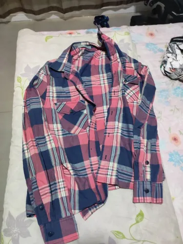 Camisa manga longa xadrez hering original 
