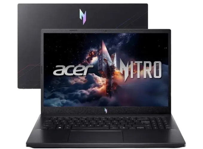 Notebook Gamer Acer Nitro V15 i5 512GB SSD 16GB RAM RTX 4050 16GB Windows
