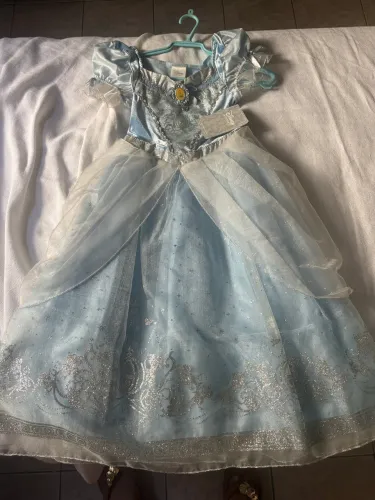 Fantasia Cinderela Original Disney TAMANHO P - 5 a 6 anos