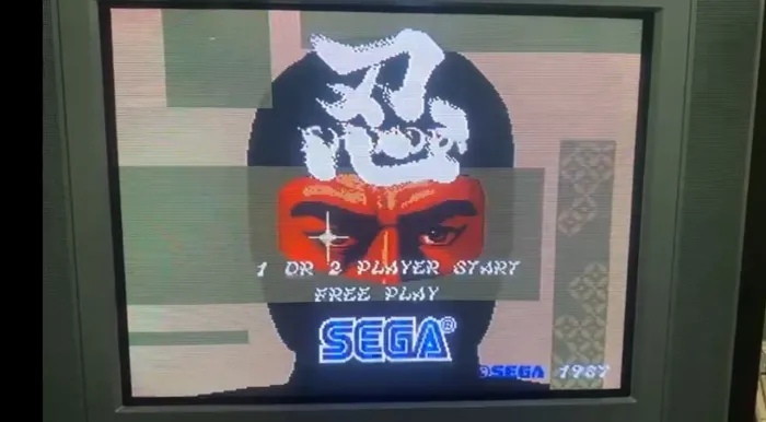 Cartucho SHINOBI com caixa  para neo  geo MVS