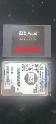 Kit SSD 120gb e HD 1 tera.