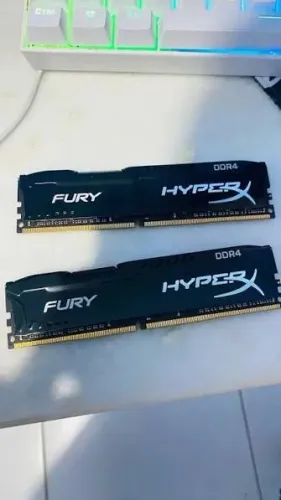 Memoria RAM DDR4 16gb (2x8GB) HyperX Fury 2666mhz