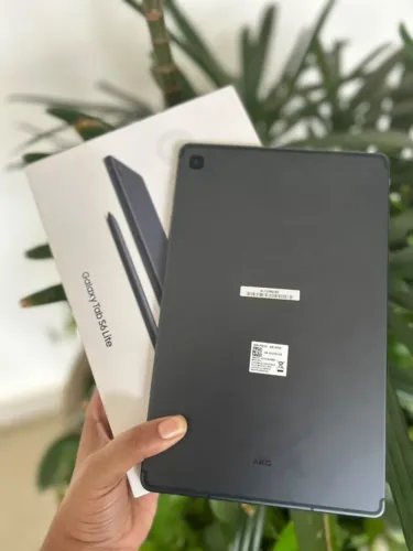 SAMSUNG GALAXY TAB S6 LITE 64GB CINZA SEMINOVO COM CANETA E CAPA FAZEMOS ENTREGAS 