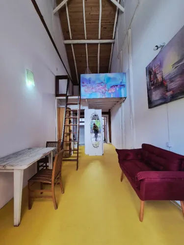 Perto da praia Pequeno Loft
