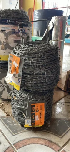 Rolo pequeno arame farpado GERDAU (100MT)