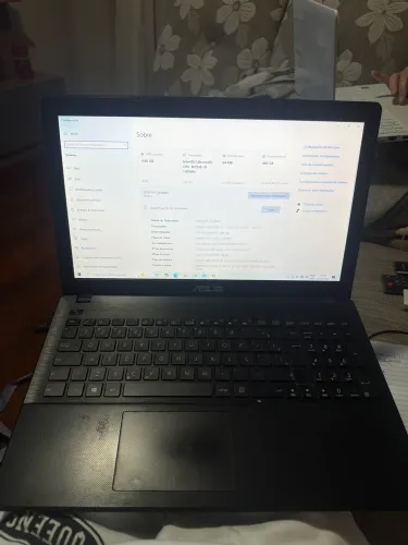 Notebook asus Intel (R) celeron (R) 4gb ram 466gb