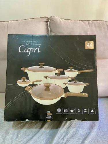 Jogo de Panelas Bella Capri - 22 Peças