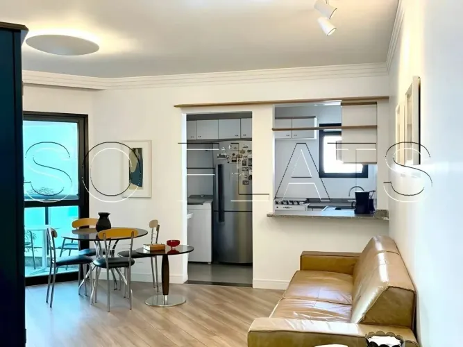 Flat próximo a Avenida Paulista e do Parque do Ibirapuera, disponível para locação.