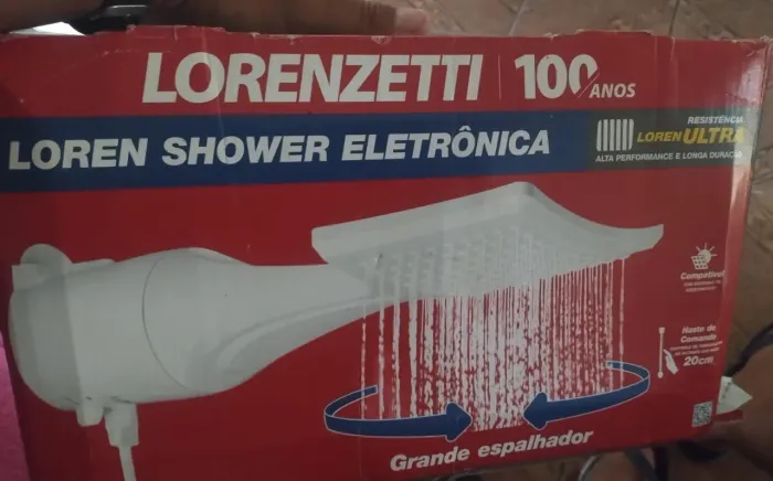 Vendo chuveiro elétrico novo na caixa