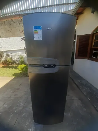 Geladeira cônsul Frost Free Inox 380 litros