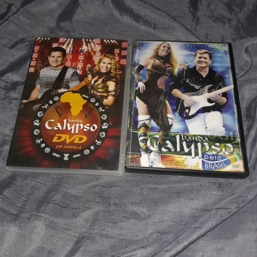 2 dvds banda calypso