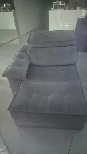 Vendo sofa cinza de boa qualidade , sofá bem sofisticado ! 