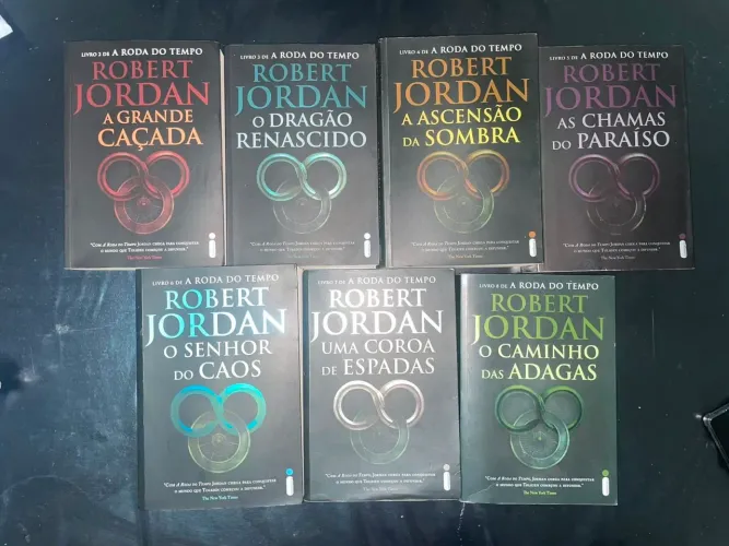 Kit Livros A Roda do Tempo (Vol 2 à 8)