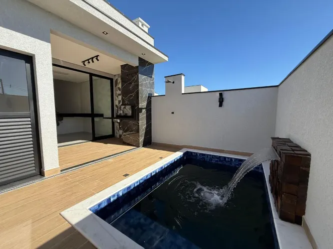 Casa com 3 dormitórios à venda, 105 m² por R$ 795.000,00 - Condomínio Villaggio Ipanema I 