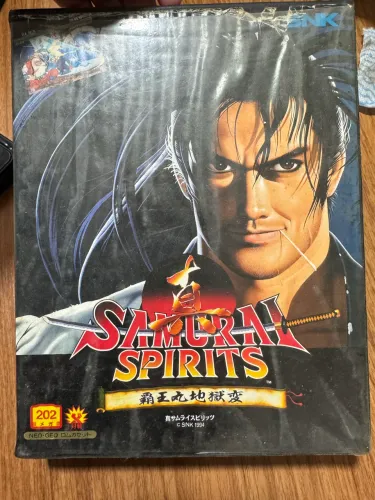 Fita neo geo samurai shadow japonês 