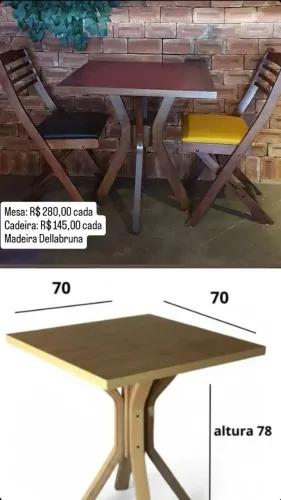 Mesa de madeira