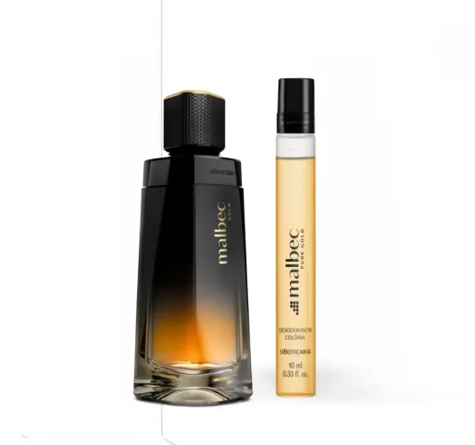 Malbec Pure Gold 10ml Boticário Perfume de bolsa