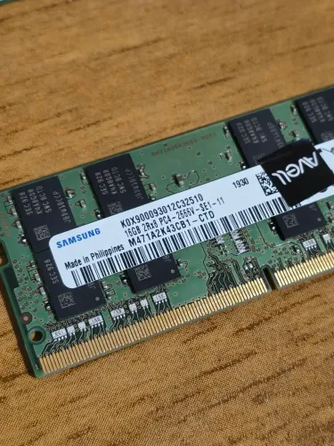 Memória RAM Samsung DDR4 2666MHz SO-DIMM para Notebook