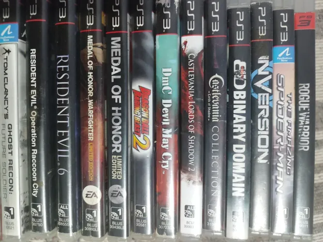 Jogos de PS3 Originais a partir de 30 cada