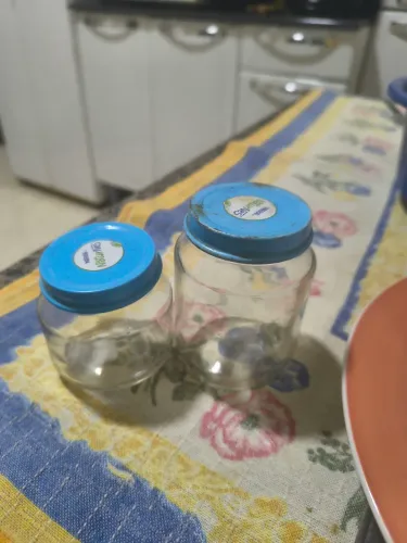 72 Pote de papinha vazio