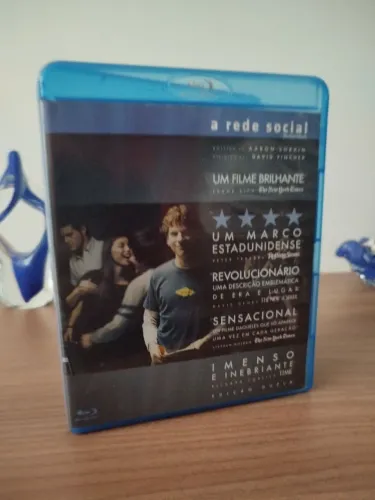A REDE SOCIAL - BLURAY DUPLO